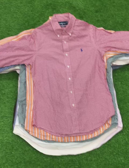 50x Grade A Polo Ralph Lauren Cotton Men's Shirts